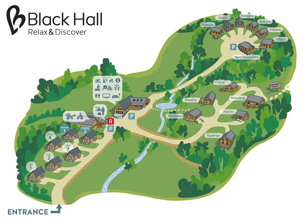 Black Hall Map