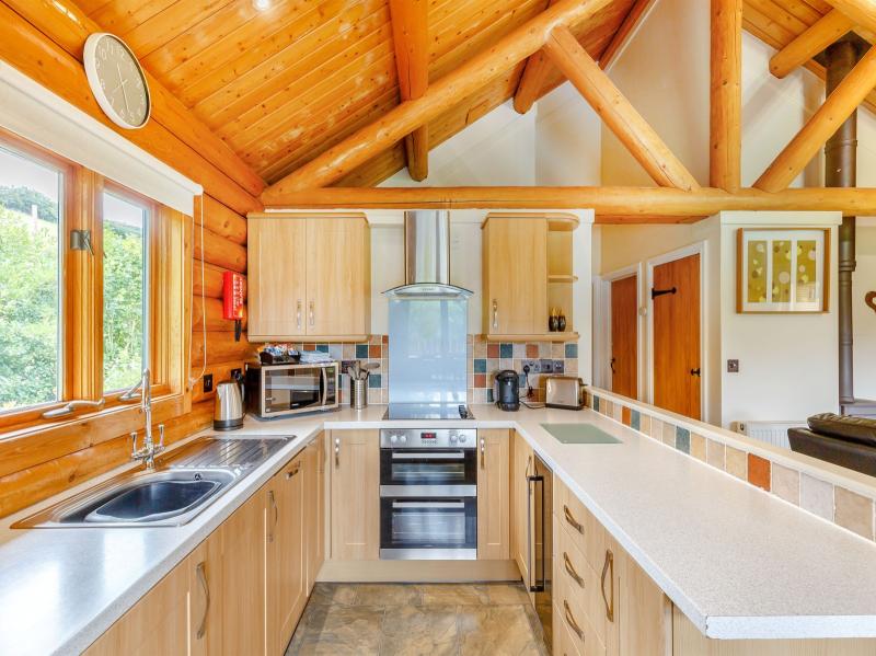 Modern well equipped kitchen