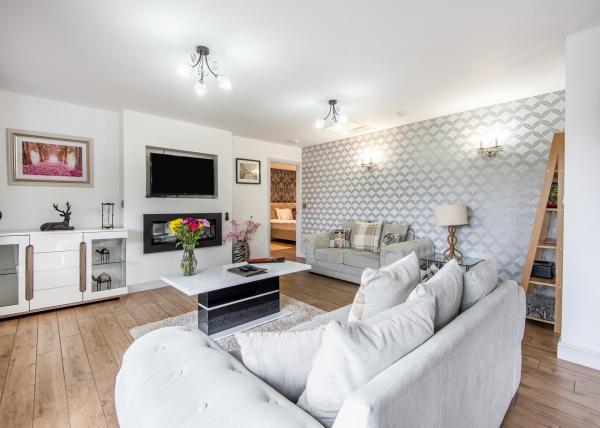 New Hampshire lodge interior